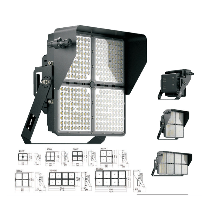 300W IP66 Waterproof High Power Stadium Light