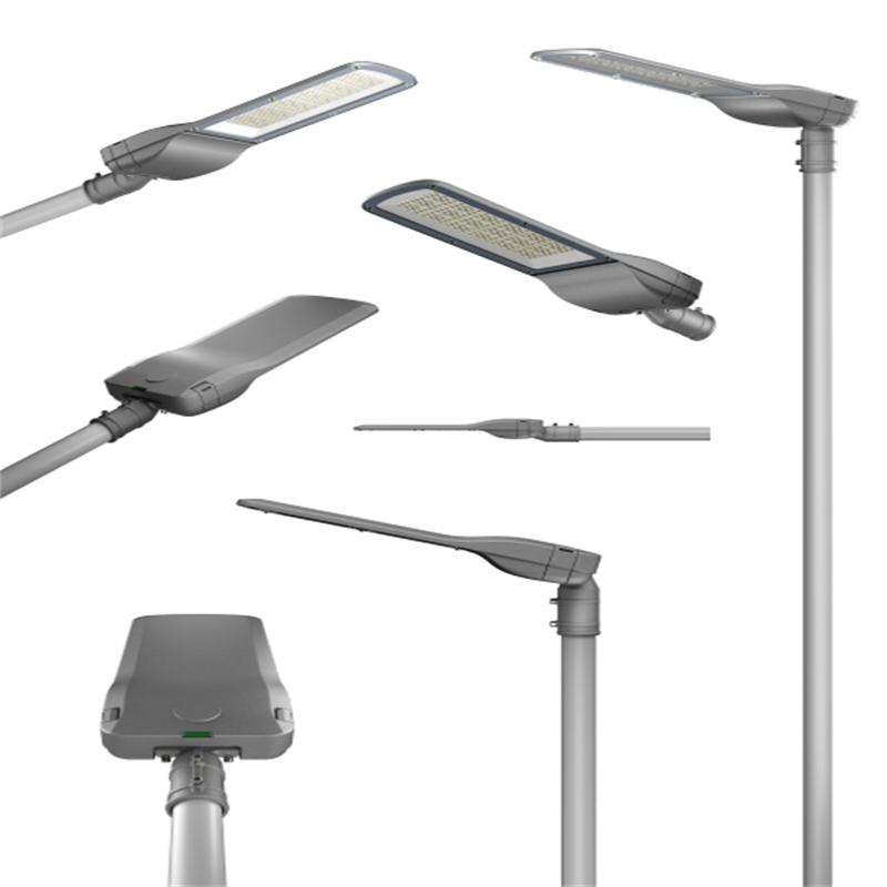 CE RoHS Certified Dimmable IP66 LED Street Light with Die-Cast Aluminum Alloy Housing for Outdoor