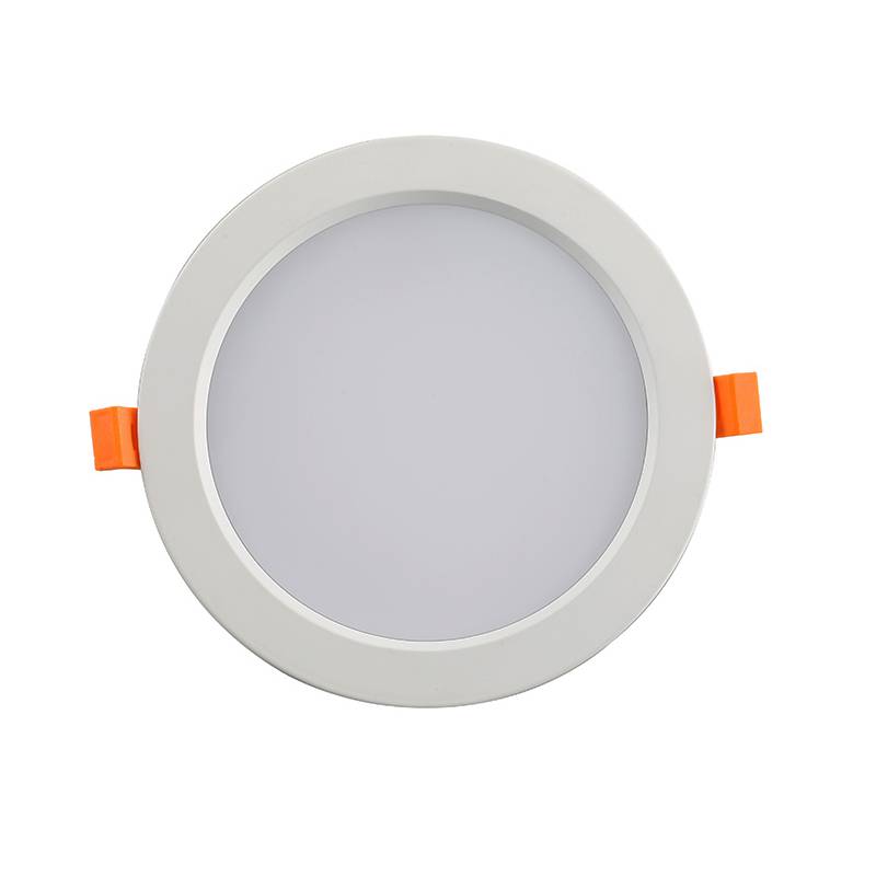 Factory wholesale aluminum recessed round ceiling led panel light