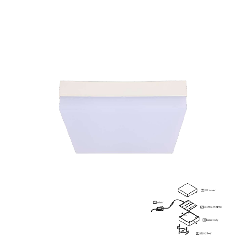 HIGH LUMEN SQUARE PANEL LIGHT CEILING PANEL LIGHT