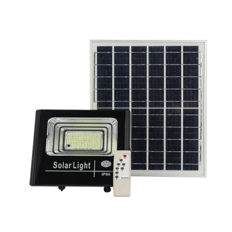 Light control time control remote control solar flood light